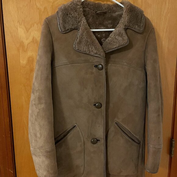 Vintage Womens Shearling Jacket - Picture 1 of 5